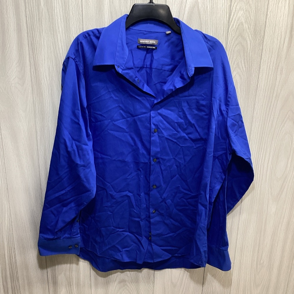 GEOFFREY BEANE Men's (Size 17.5/34-35) Long Sleeve Button Down Dress Shirt